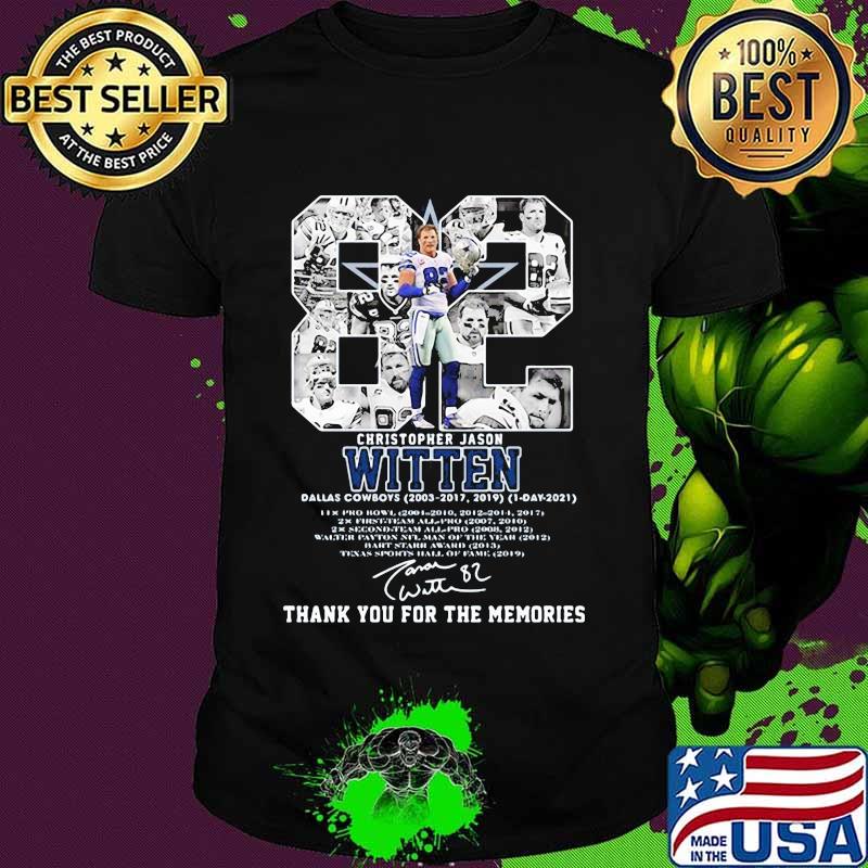 82 Christopher Jason Witten Thank You For The Memories Shirt