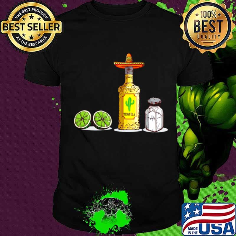 A Bottle Tequila Lemon And Salt Tequila shirt