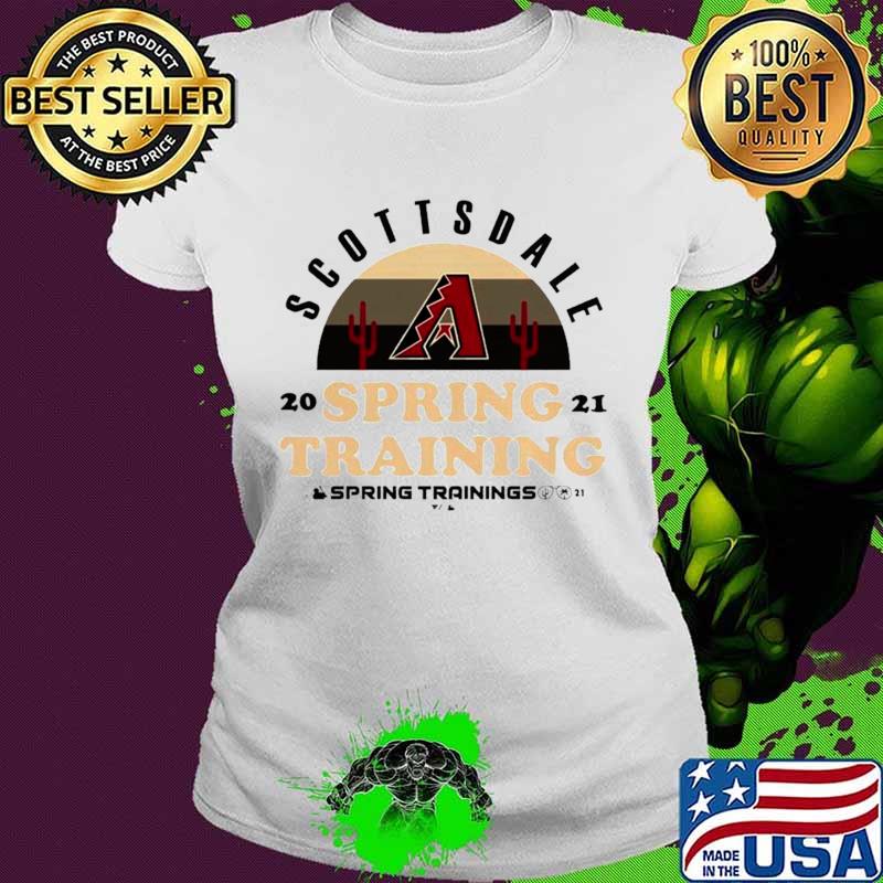 Arizona Diamondbacks Scottsdale 2021 Spring Training Ladies tee Arizona Diamondbacks Scottsdale 2021 Spring Training Ladies tee