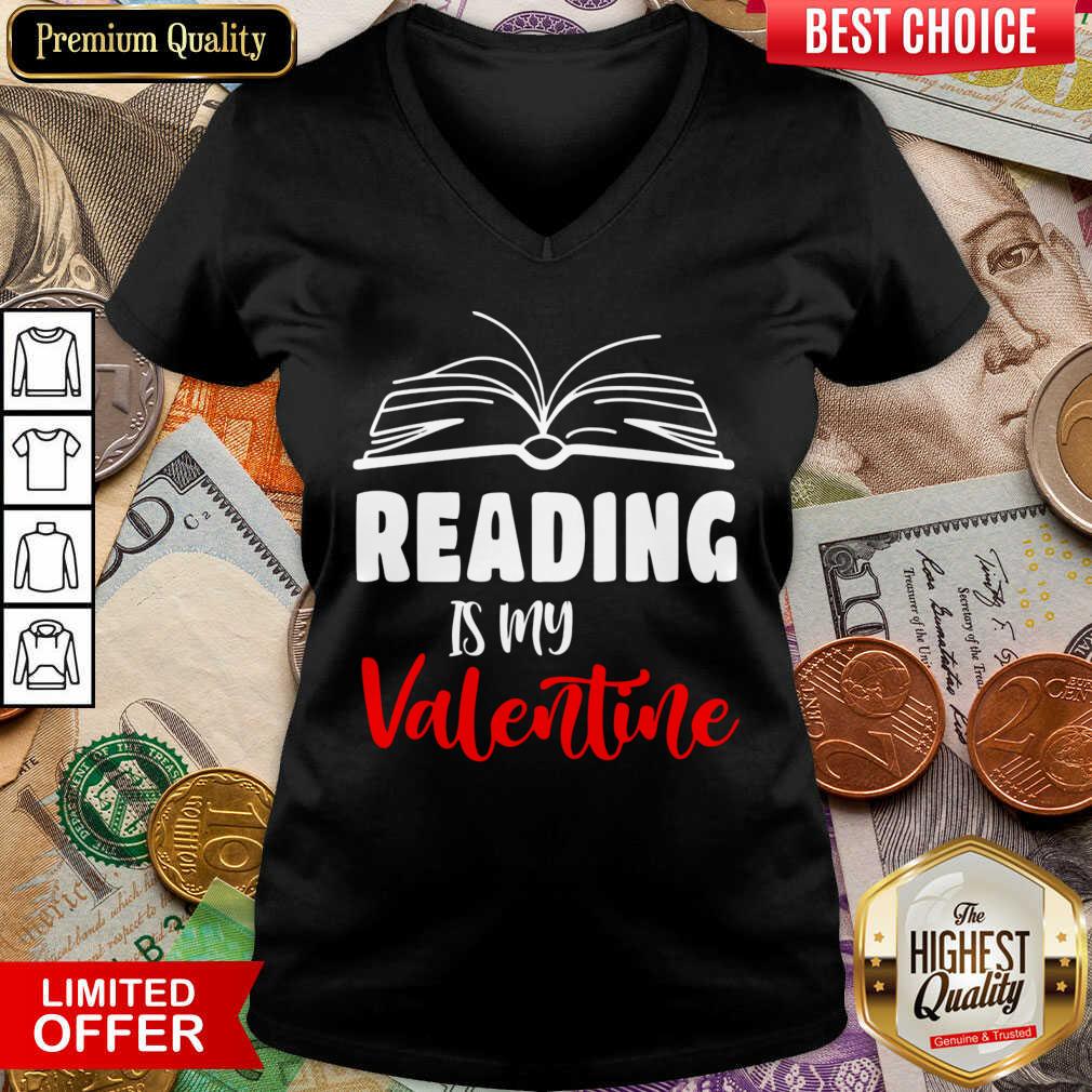 Awesome Reading Is My Valentine Shirt