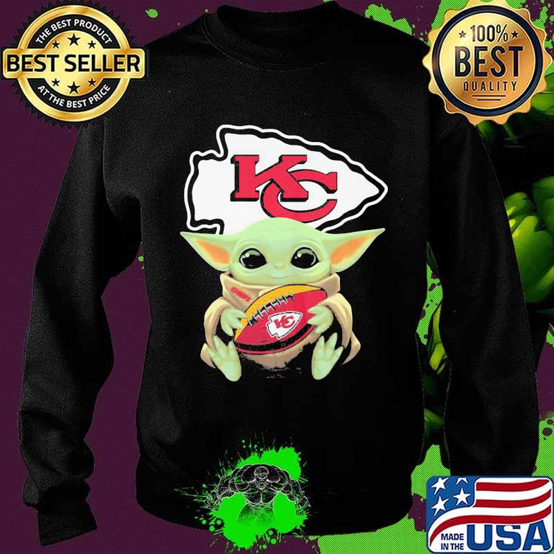 Baby Yoda Kansas City Chiefs Football Shirt Sweater Baby Yoda Kansas City Chiefs Football Shirt Sweater