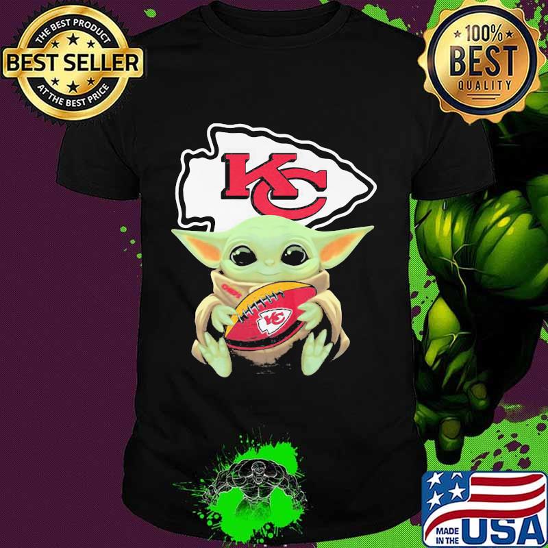 Baby Yoda Kansas City Chiefs Football Shirt Baby Yoda Kansas City Chiefs Football Shirt