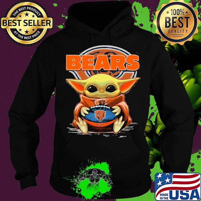 Bears Baby Yoda Football Shirt Hoodie Bears Baby Yoda Football Shirt Hoodie