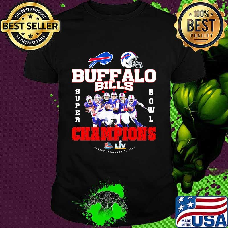 buffalo bills super bowl champions shirt