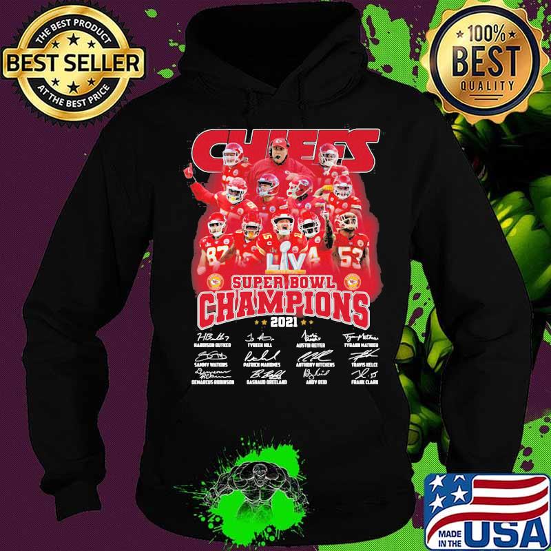 Chiefs Super Bowl Champions 2021 Signature Shirt Hoodie Chiefs Super Bowl Champions 2021 Signature Shirt Hoodie