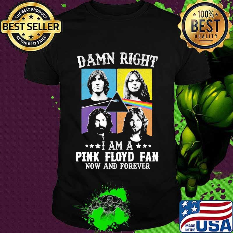 Damn Right I Am A Pink Floyd Fan Now And Forever Shirt