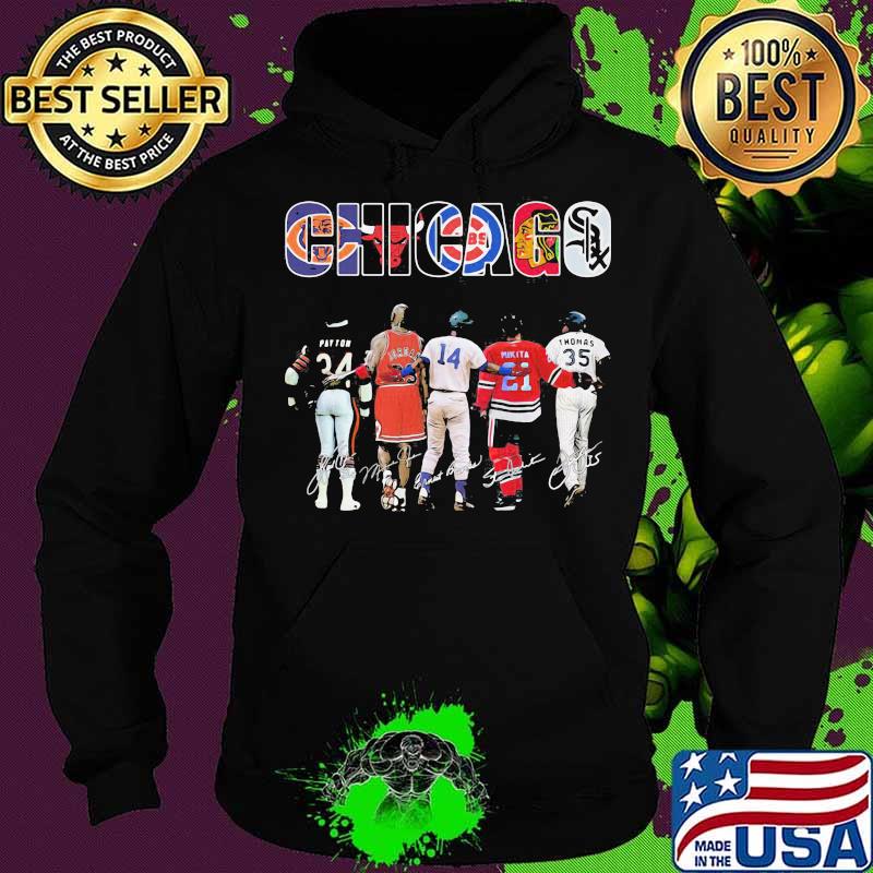 Football Team Chicago Bear Bulls Blackhawks Clubs And White Sox Shirt Hoodie Football Team Chicago Bear Bulls Blackhawks Clubs And White Sox Shirt Hoodie