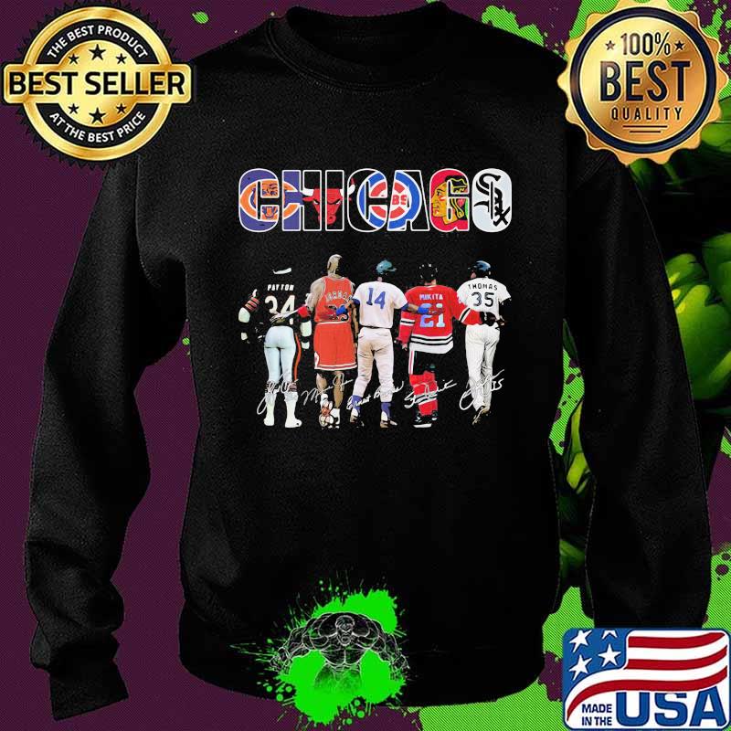 Football Team Chicago Bear Bulls Blackhawks Clubs And White Sox Shirt Sweater Football Team Chicago Bear Bulls Blackhawks Clubs And White Sox Shirt Sweater