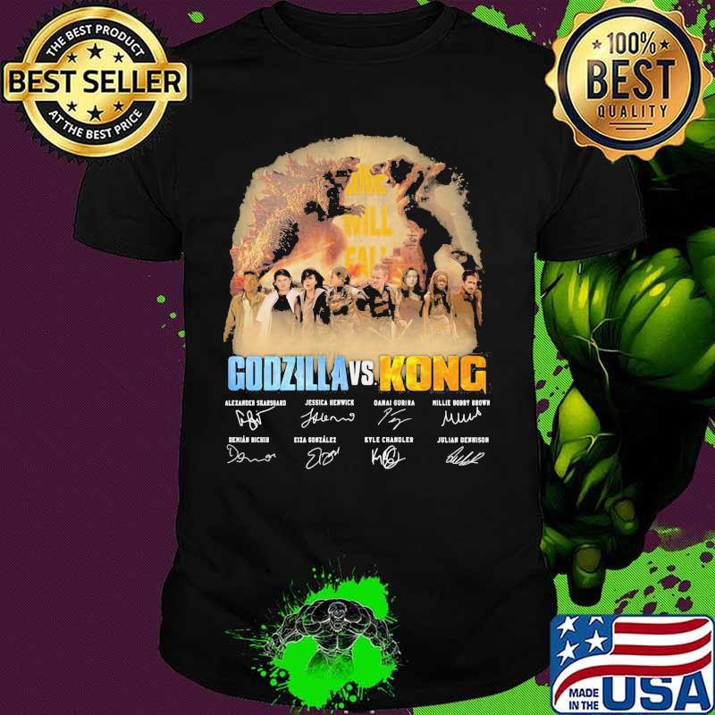 Godzilla And Kong Fiml Signature Shirt