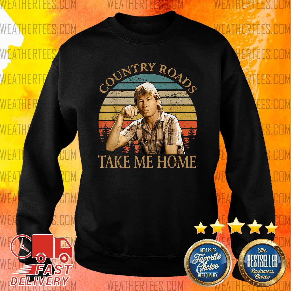 Good Country Roads Take Me Home Vintage Shirt Country Roads Take Me Home Vintage Sweater - Design By Weathertees.com