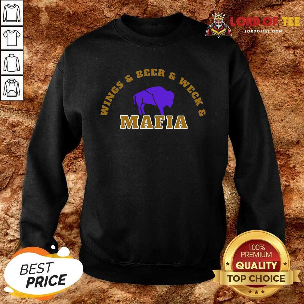 Good The Buffalo Bills Wings Beer And Wech Mafia 2021 Shirt