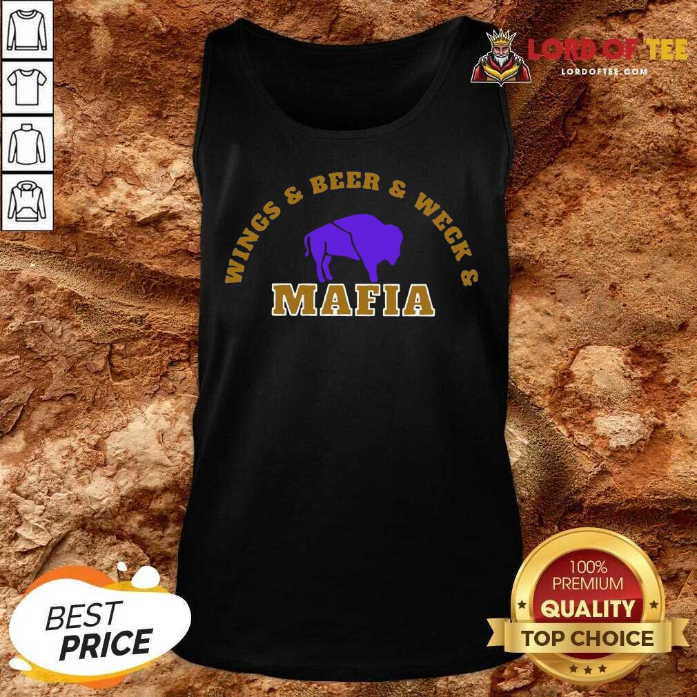 Good The Buffalo Bills Wings Beer And Wech Mafia 2021 Shirt