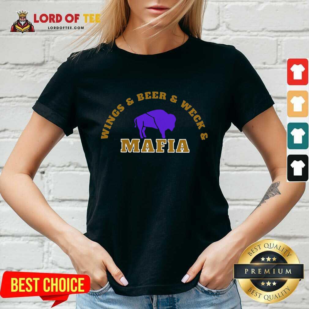 Good The Buffalo Bills Wings Beer And Wech Mafia 2021 Shirt