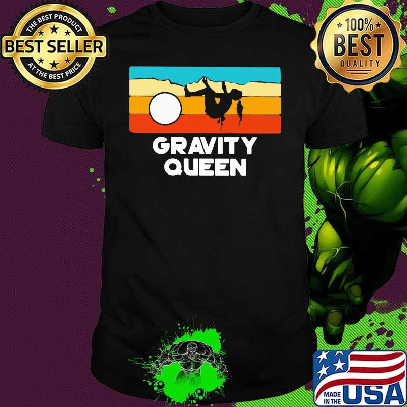 Gravity Queen The Girl And The Moon Vintage Shirt