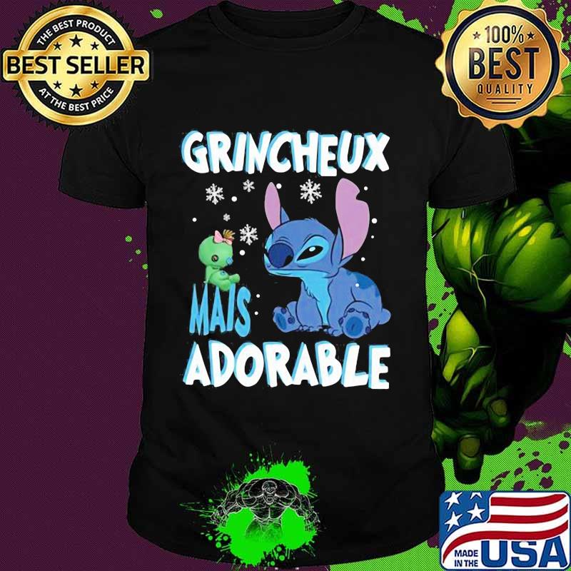 Grincheux Mais Adorable Stitch Shirt
