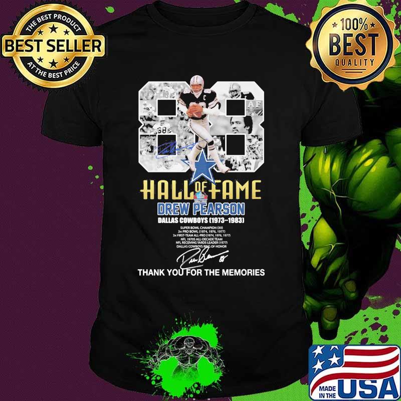 Halll Of Fame Drew Pearson Dallas Cowboys 1973 - 1983 Thank You For The Memories