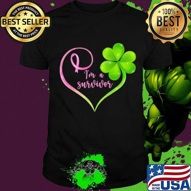 I’m A Survivor Heart St Patrick’s Day shirt