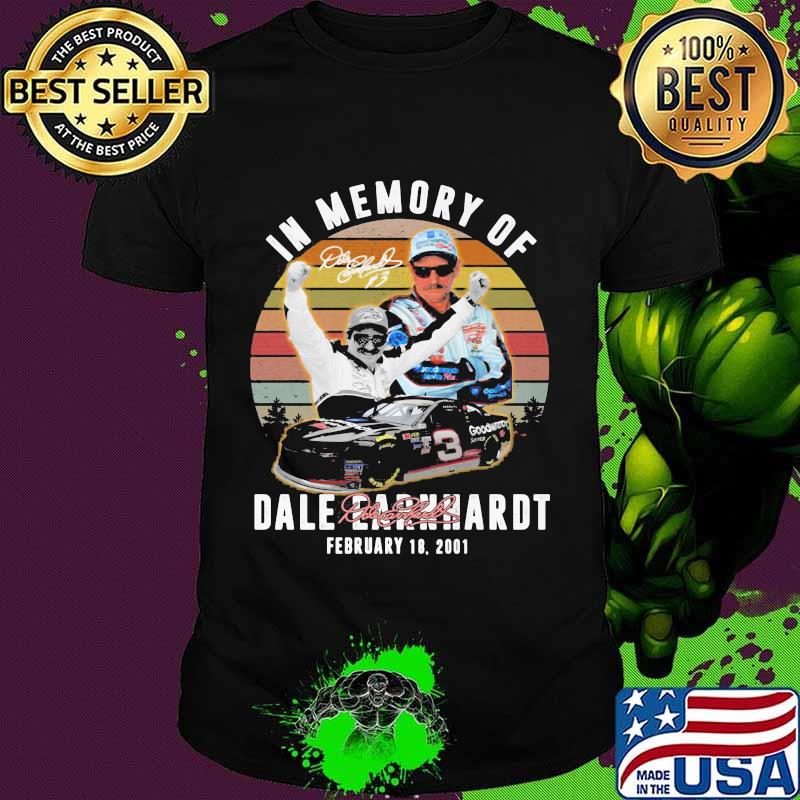 In Memory Of Dale Earnhardt February Nascar Racing Vintage Shirt