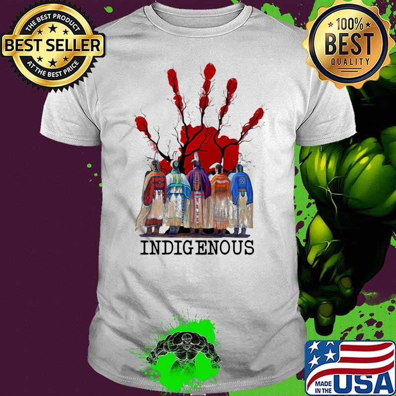 Indigenous Hand Five Finger Shirt