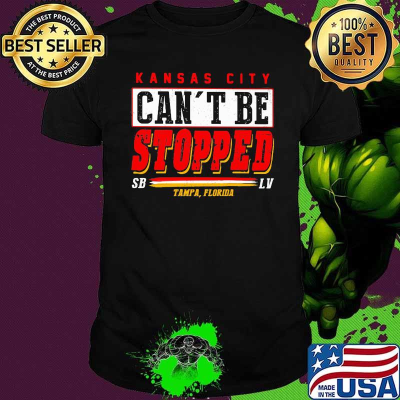 Kansas City Can’t Be Stopped Tampa Florida Football Shirt