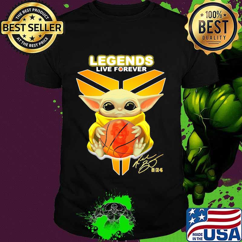 Legends Live Forever Baby Yoda Shirt