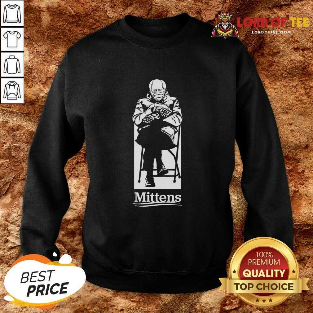 New Bernie Mittens Inauguration white Shirt
