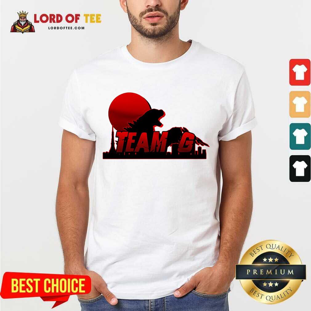 New Team G Godzilla vs Kong shirt