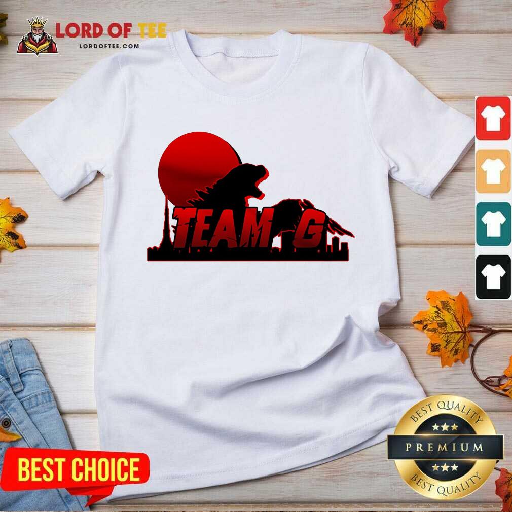 New Team G Godzilla vs Kong shirt
