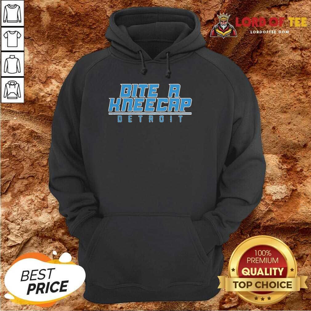 Official Bite A Kneecap Detroit Football Shirt
