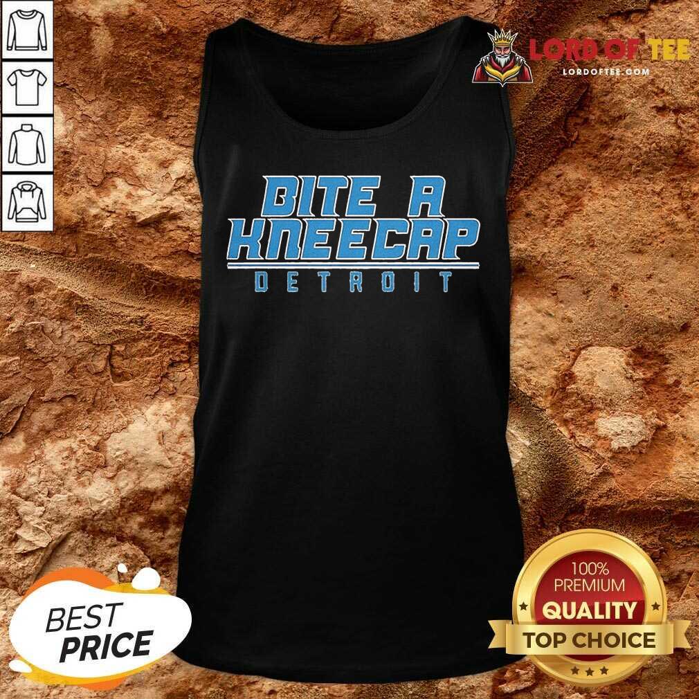 Official Bite A Kneecap Detroit Football Shirt