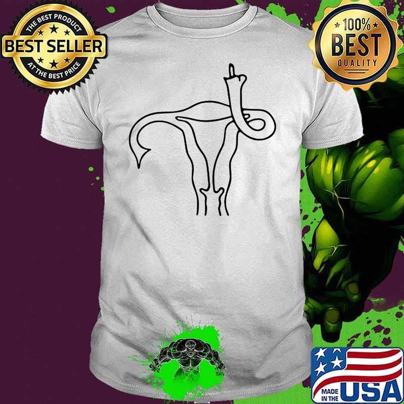 Official Uterus Middle Finger Shirt