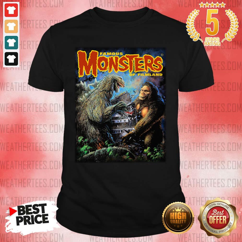 The Godzilla Vs Kong Shirt - Design By Weathertees.com