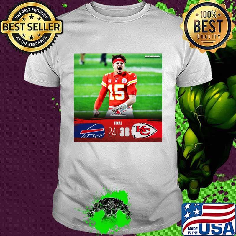 Patrick Mahomes Championship Final Buffalo Bills vs Kansas City Chiefs 2021 shirt