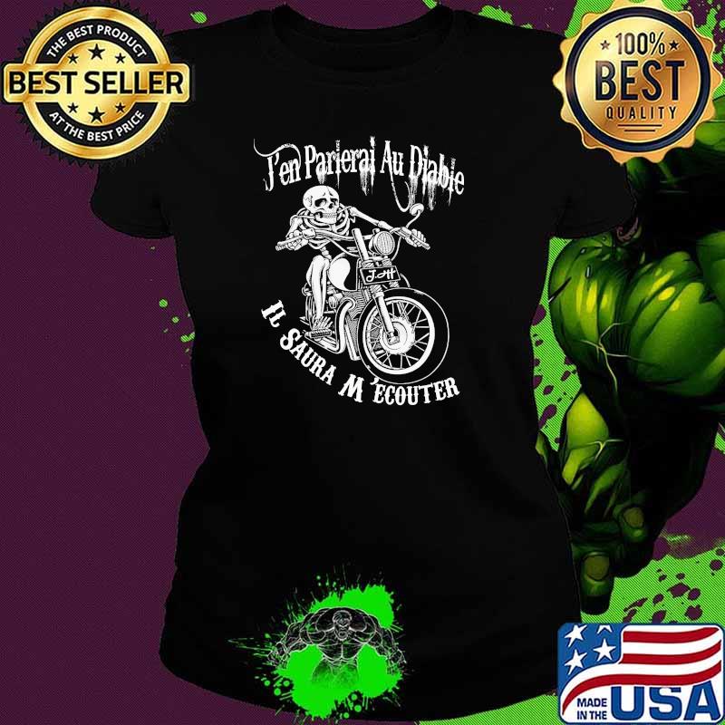 Pen Pariera Au Diable It Saura Motorcycle Skull Driver Shirt Ladies tee Pen Pariera Au Diable It Saura Motorcycle Skull Driver Shirt Ladies tee
