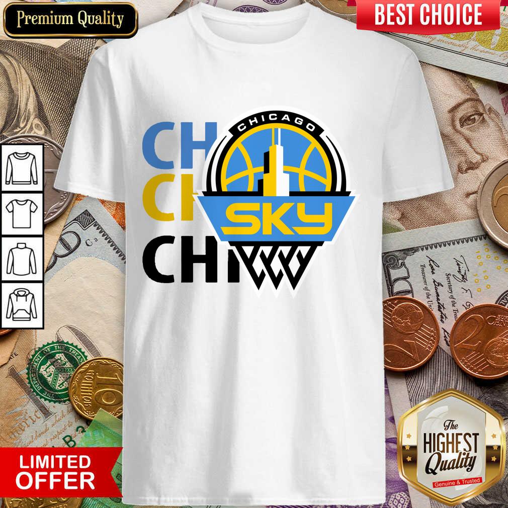 Perfect 2021 Chicago Sky Fanatics Branded Clothing Shirt