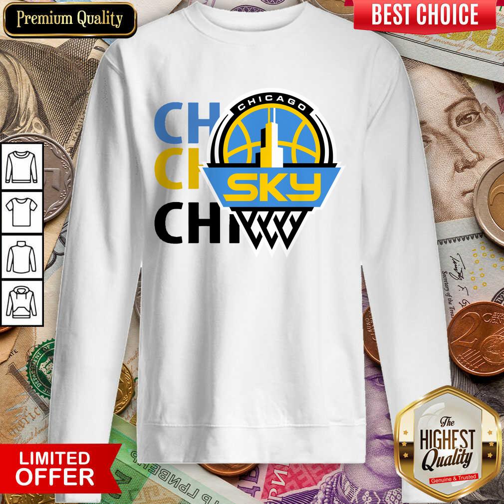 Perfect 2021 Chicago Sky Fanatics Branded Clothing Shirt