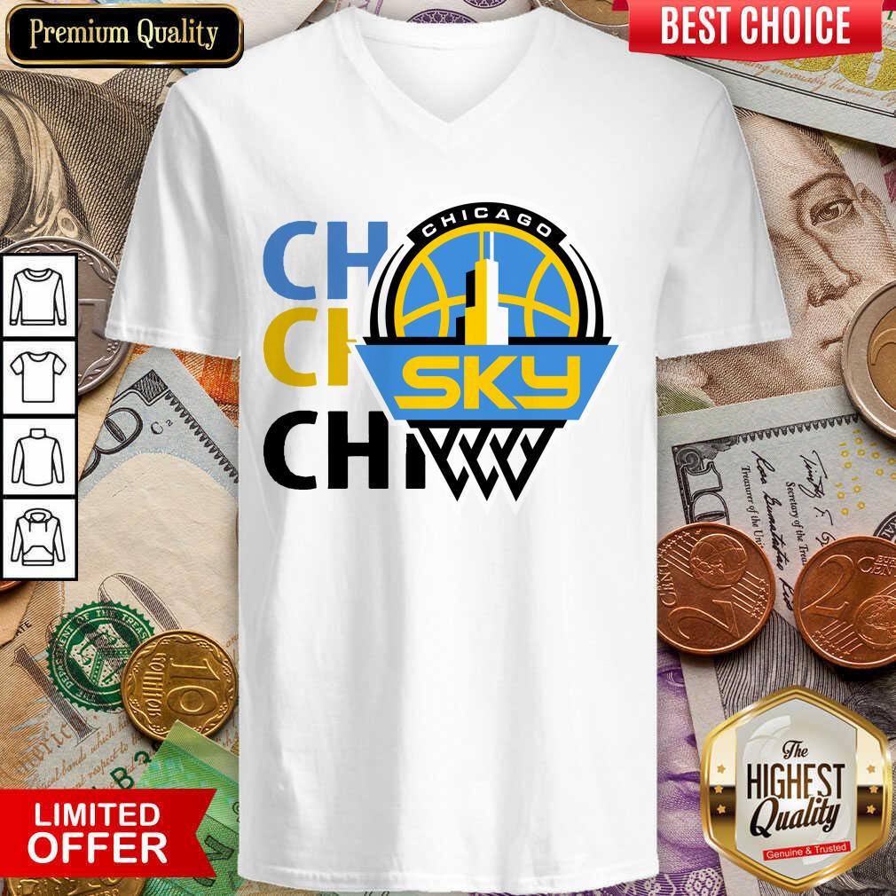 Perfect 2021 Chicago Sky Fanatics Branded Clothing Shirt