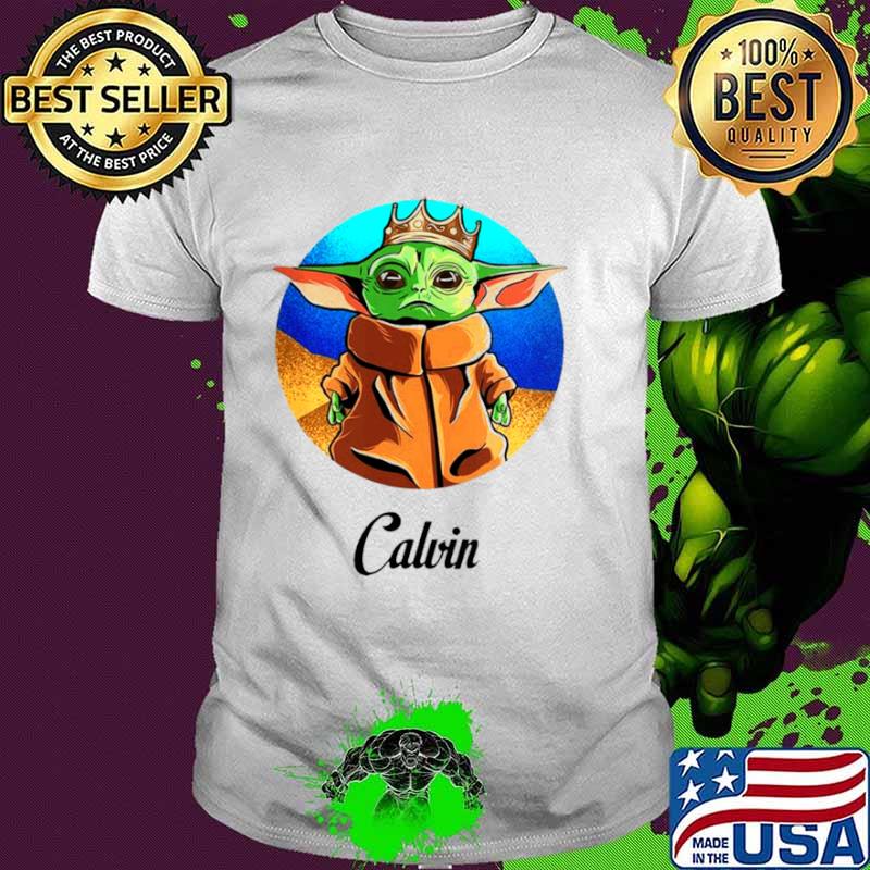 Personalized baby yoda calvin shirt Personalized baby yoda calvin shirt