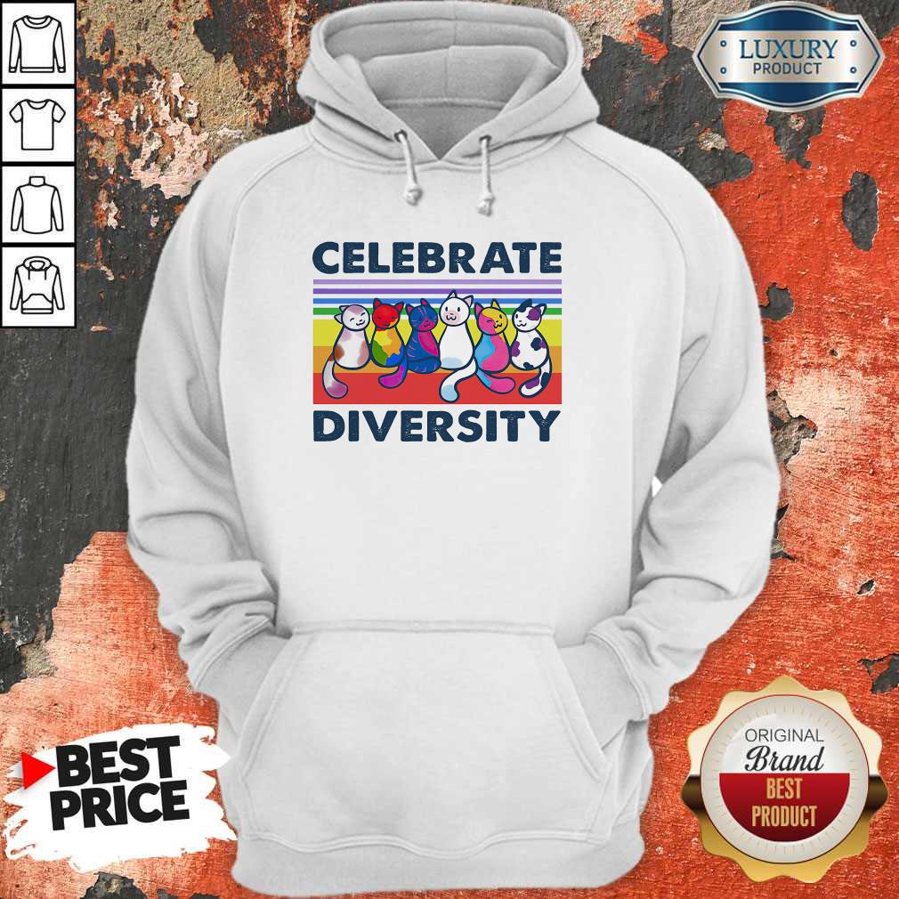 Premium Cats Celebrate Diversity Vintage Shirt
