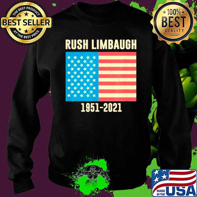 Rush Limbaugh conservative patriot 1951 2021 Sweater Rush Limbaugh conservative patriot 1951 2021 Sweater