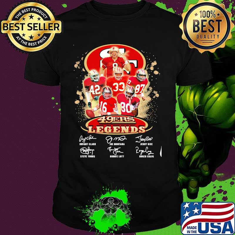 San Francisco 49ers Legends Signature Football Shirt