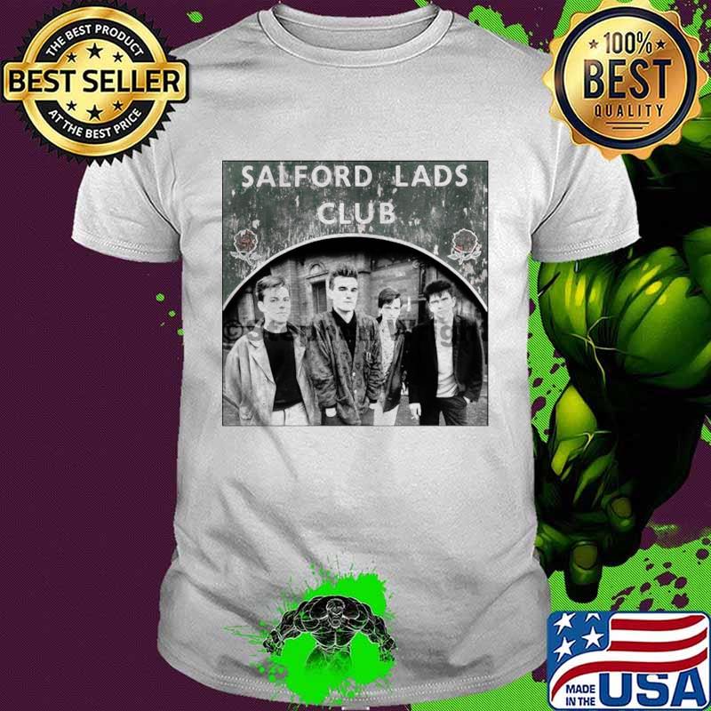 Smiths Salford Lads Club Original Square Print – The Queen Is Dead shirt