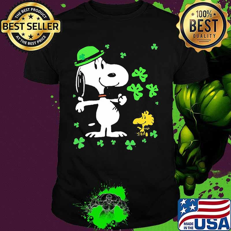 Snoopy Lucky Grass Shirt