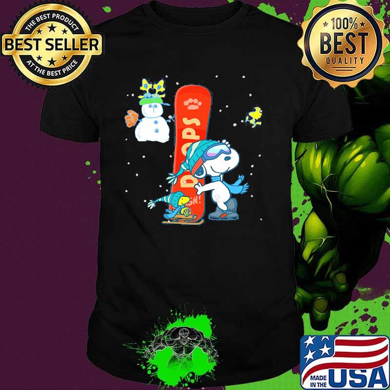 Snoopy Skiing Drops Shirt
