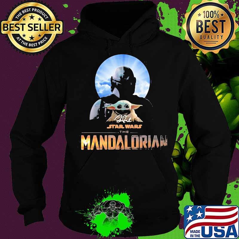 Star Wars The Mandalorian Baby Yoda Orange Shirt Hoodie Star Wars The Mandalorian Baby Yoda Orange Shirt Hoodie