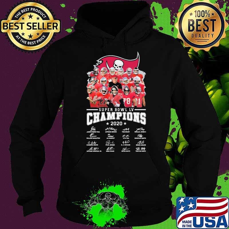 Super Bowl LV Champion 2020 Tampa Bay Buccaneers Rugby Shirt Hoodie Super Bowl LV Champion 2020 Tampa Bay Buccaneers Rugby Shirt Hoodie