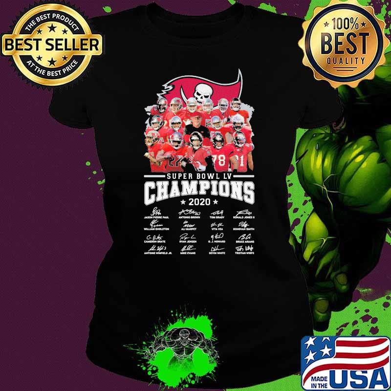 Super Bowl LV Champion 2020 Tampa Bay Buccaneers Rugby Shirt Ladies tee Super Bowl LV Champion 2020 Tampa Bay Buccaneers Rugby Shirt Ladies tee