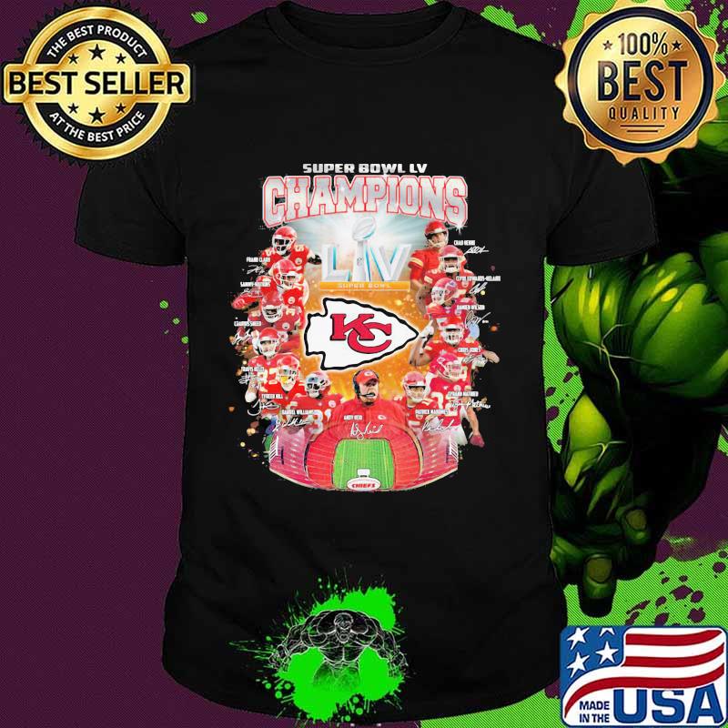 Super Bowl Lv Champions Liv Kansas City Chiefs Shirt