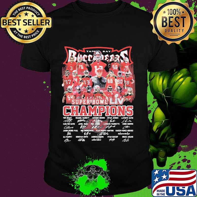Tampa Bay Buccaneers Super Bowl Champions Signature Shirt