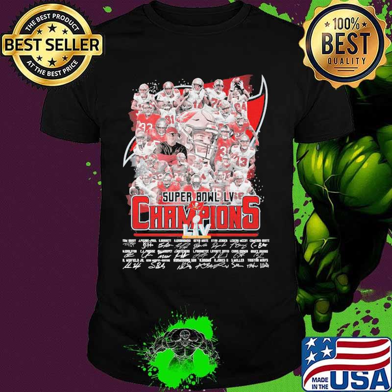 Tampa Bay Buccaneers Super Bowl Lv Champion Shirt